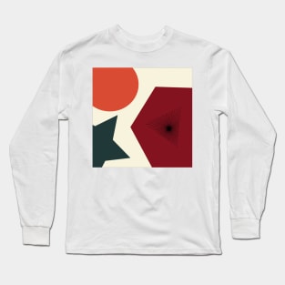 Sunset Arch Abstract Long Sleeve T-Shirt